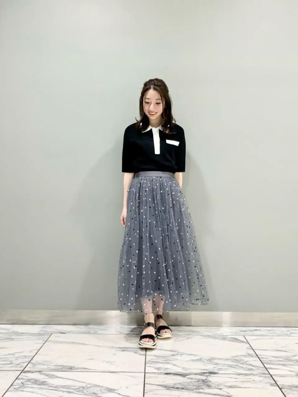 GRACE CONTINENTAL The Banquet eri コーディネート画像