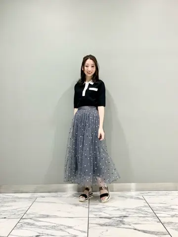 GRACE CONTINENTAL The Banquet eri コーディネート画像