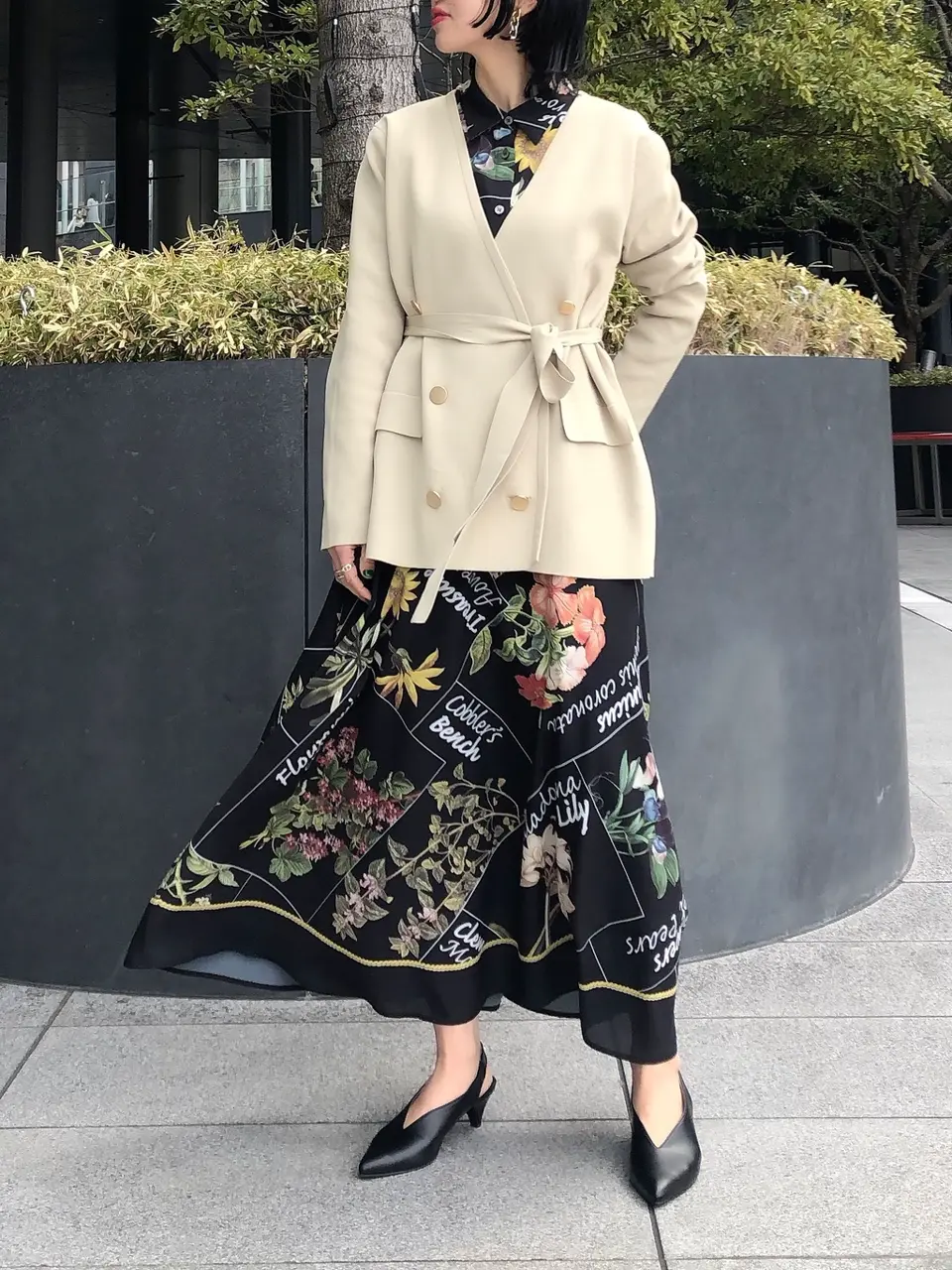 GRACE CONTINENTAL The Banquet 尾田亜沙美 コーディネート画像