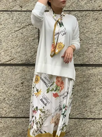 GRACE CONTINENTAL The Banquet 日笠　雅 コーディネート画像