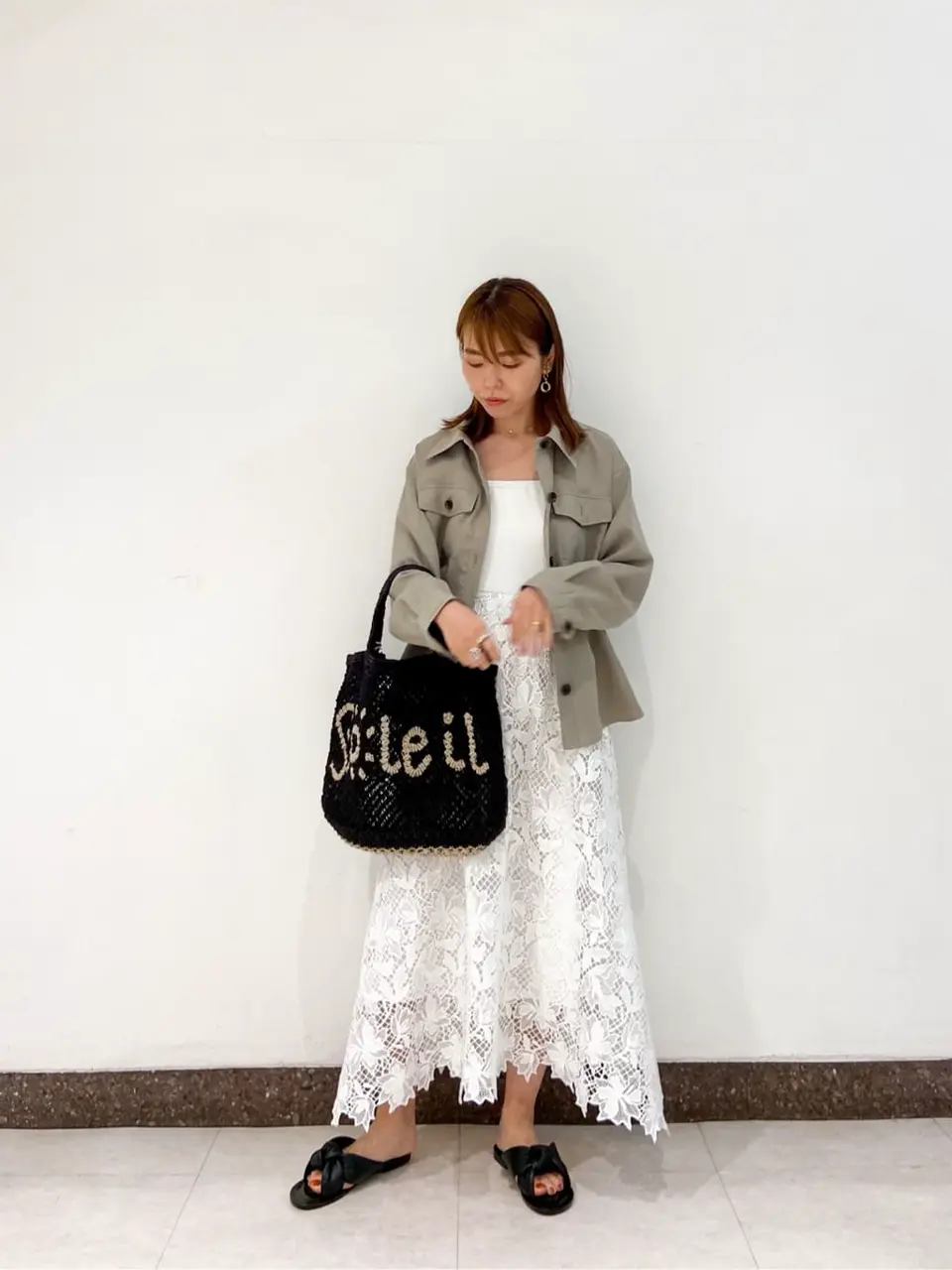 GRACE CONTINENTAL The Banquet 古川温子 コーディネート画像