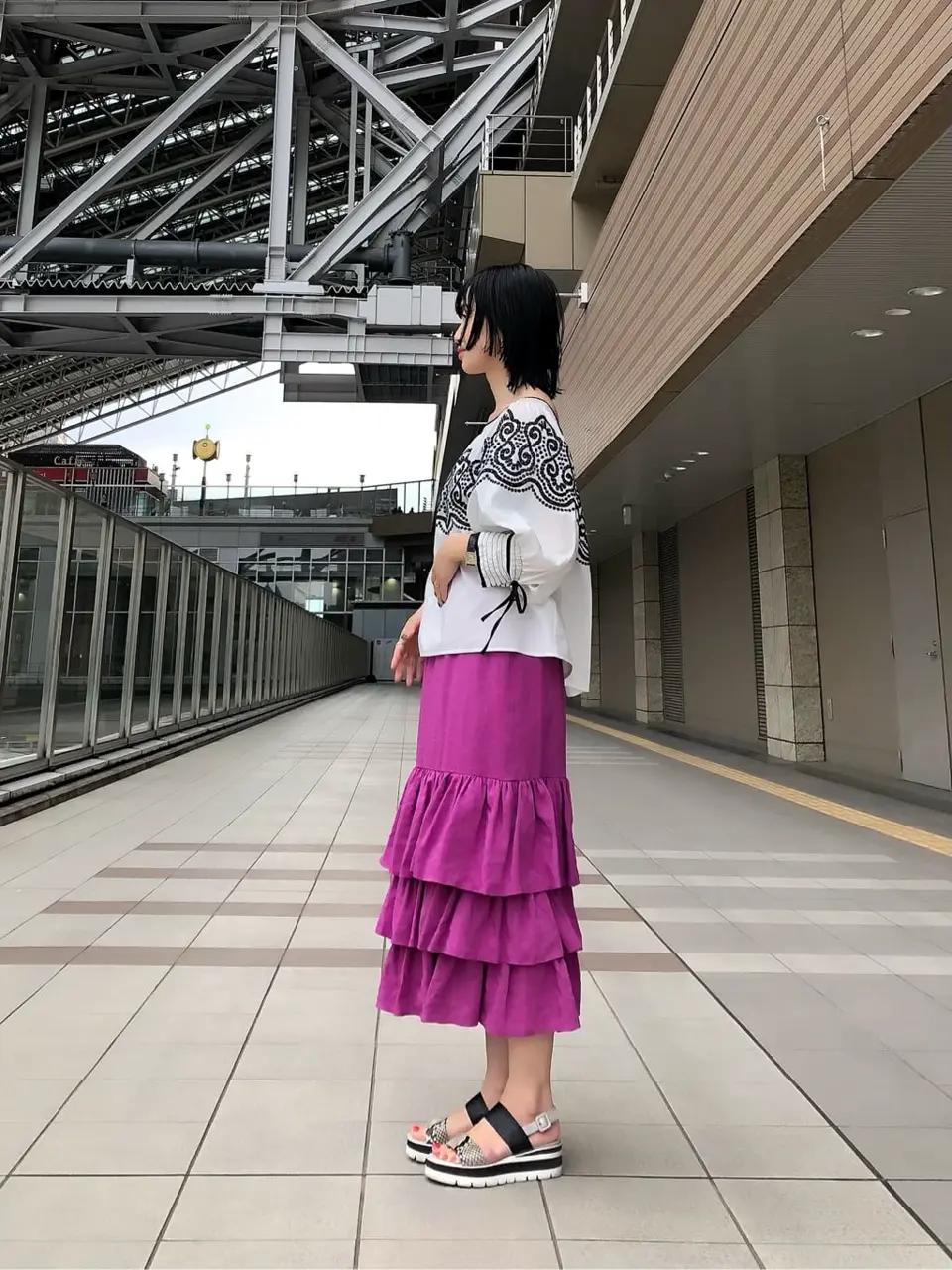 GRACE CONTINENTAL The Banquet 尾田亜沙美 コーディネート画像