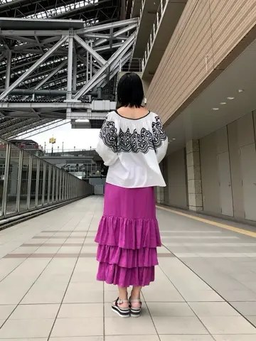 GRACE CONTINENTAL The Banquet 尾田亜沙美 コーディネート画像