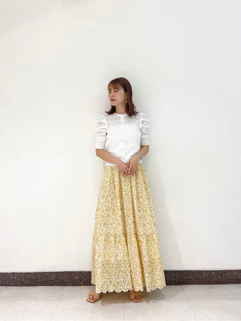 GRACE CONTINENTAL The Banquet 古川温子 コーディネート画像