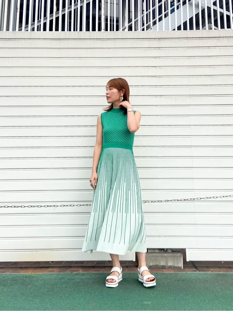  古川温子 コーディネート画像