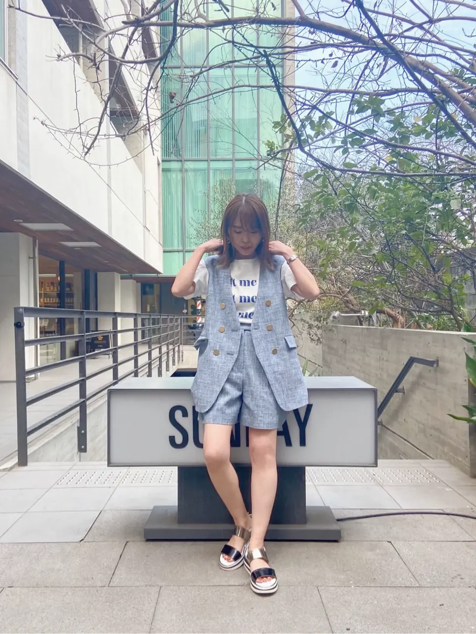  古川温子 コーディネート画像