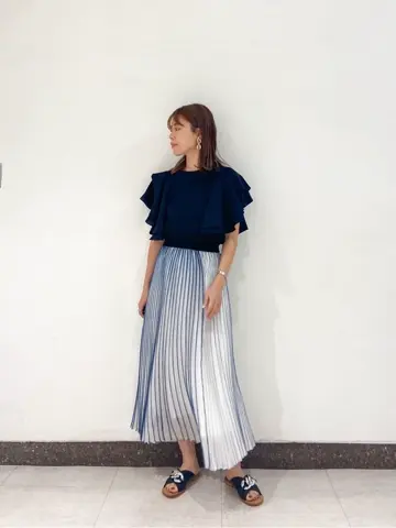 GRACE CONTINENTAL The Banquet 古川温子 コーディネート画像