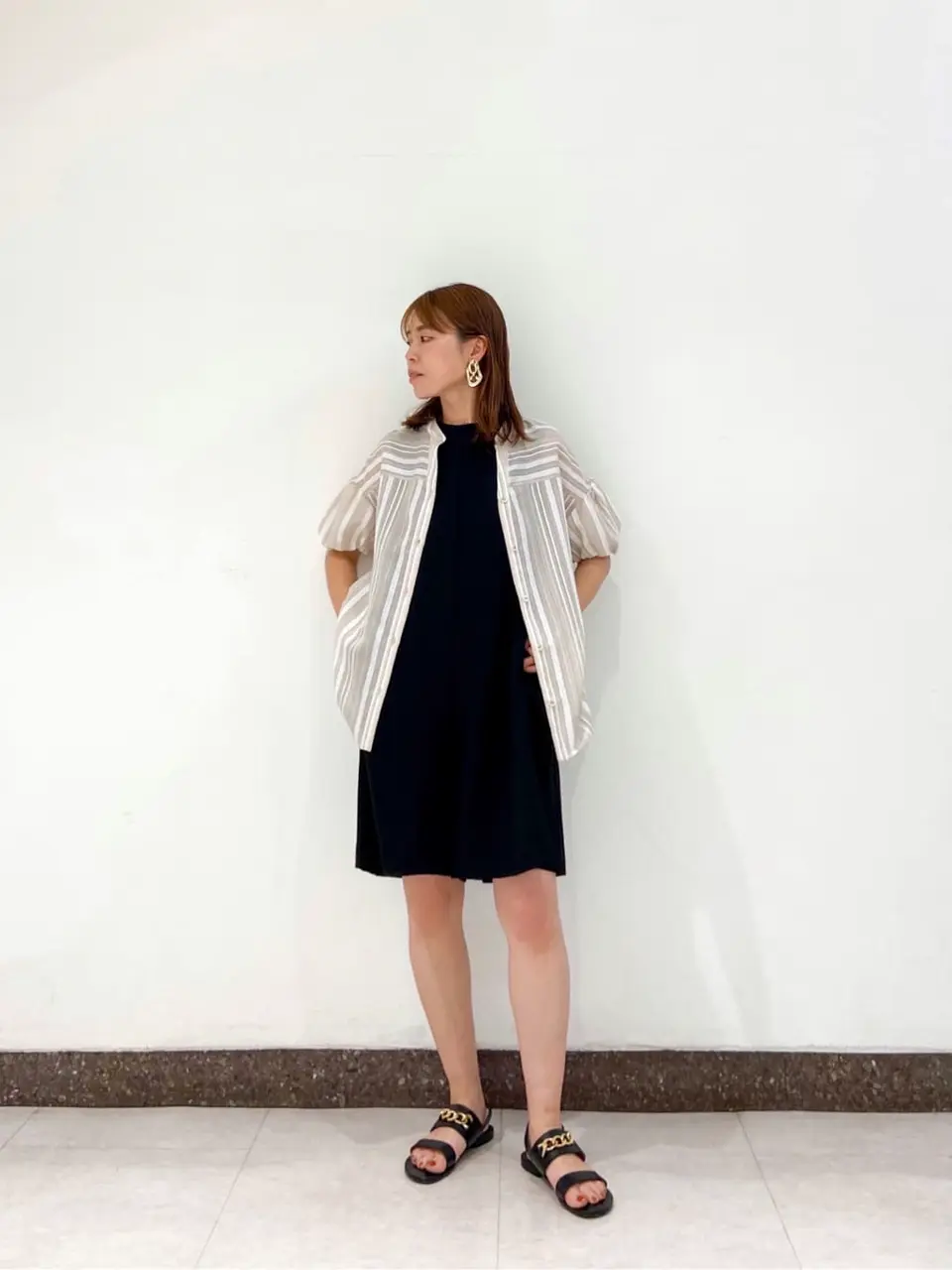  古川温子 コーディネート画像