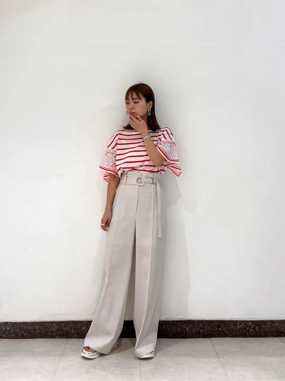 GRACE CONTINENTAL The Banquet 古川温子 コーディネート画像