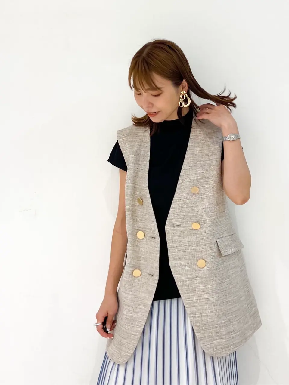 GRACE CONTINENTAL The Banquet 古川温子 コーディネート画像