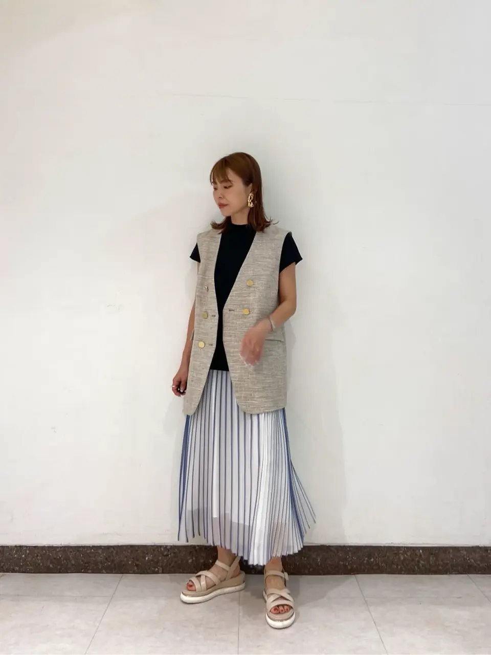 GRACE CONTINENTAL The Banquet 古川温子 コーディネート画像