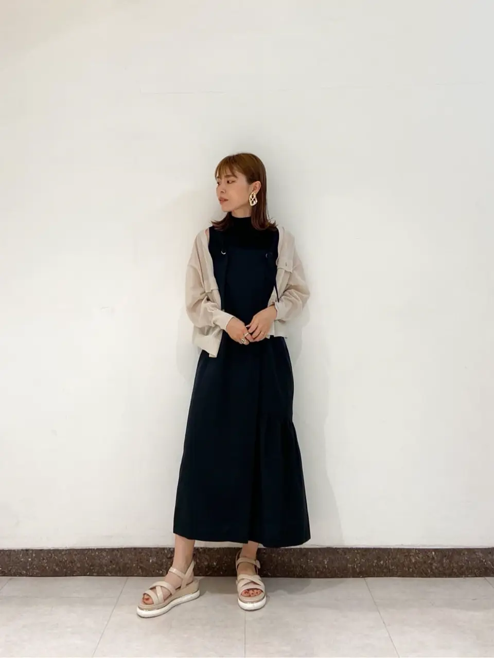  古川温子 コーディネート画像