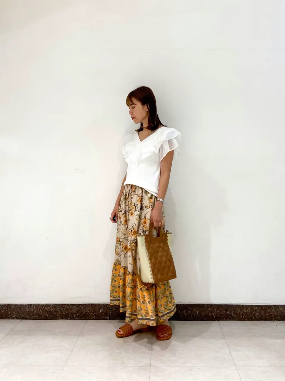 GRACE CONTINENTAL The Banquet 古川温子 コーディネート画像