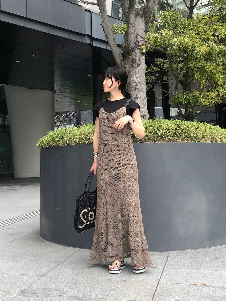 GRACE CONTINENTAL The Banquet 尾田亜沙美 コーディネート画像