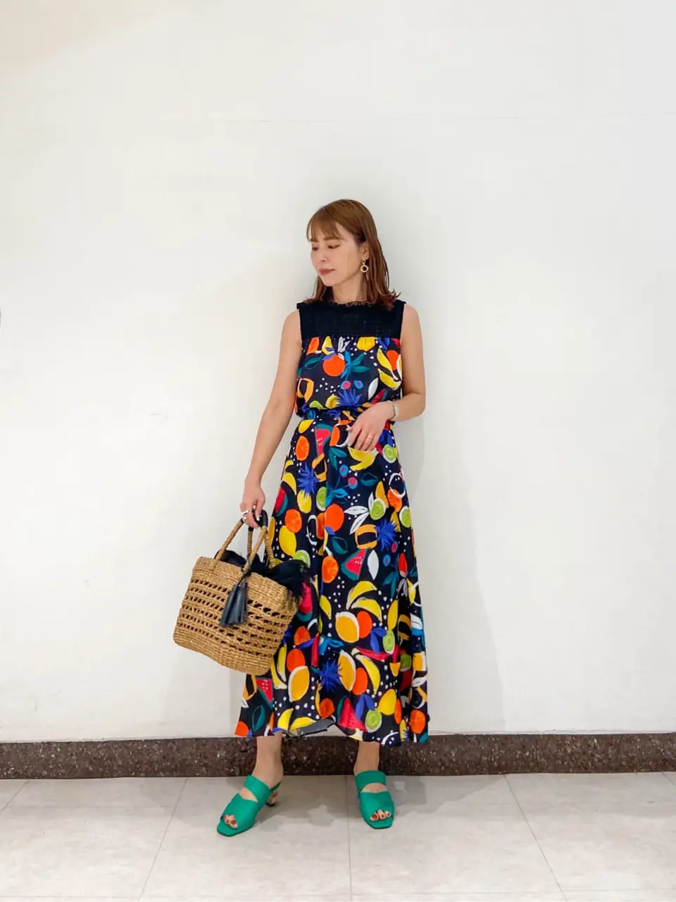  古川温子 コーディネート画像