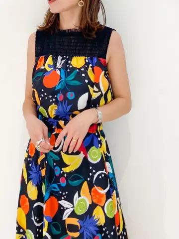 GRACE CONTINENTAL The Banquet 古川温子 コーディネート画像