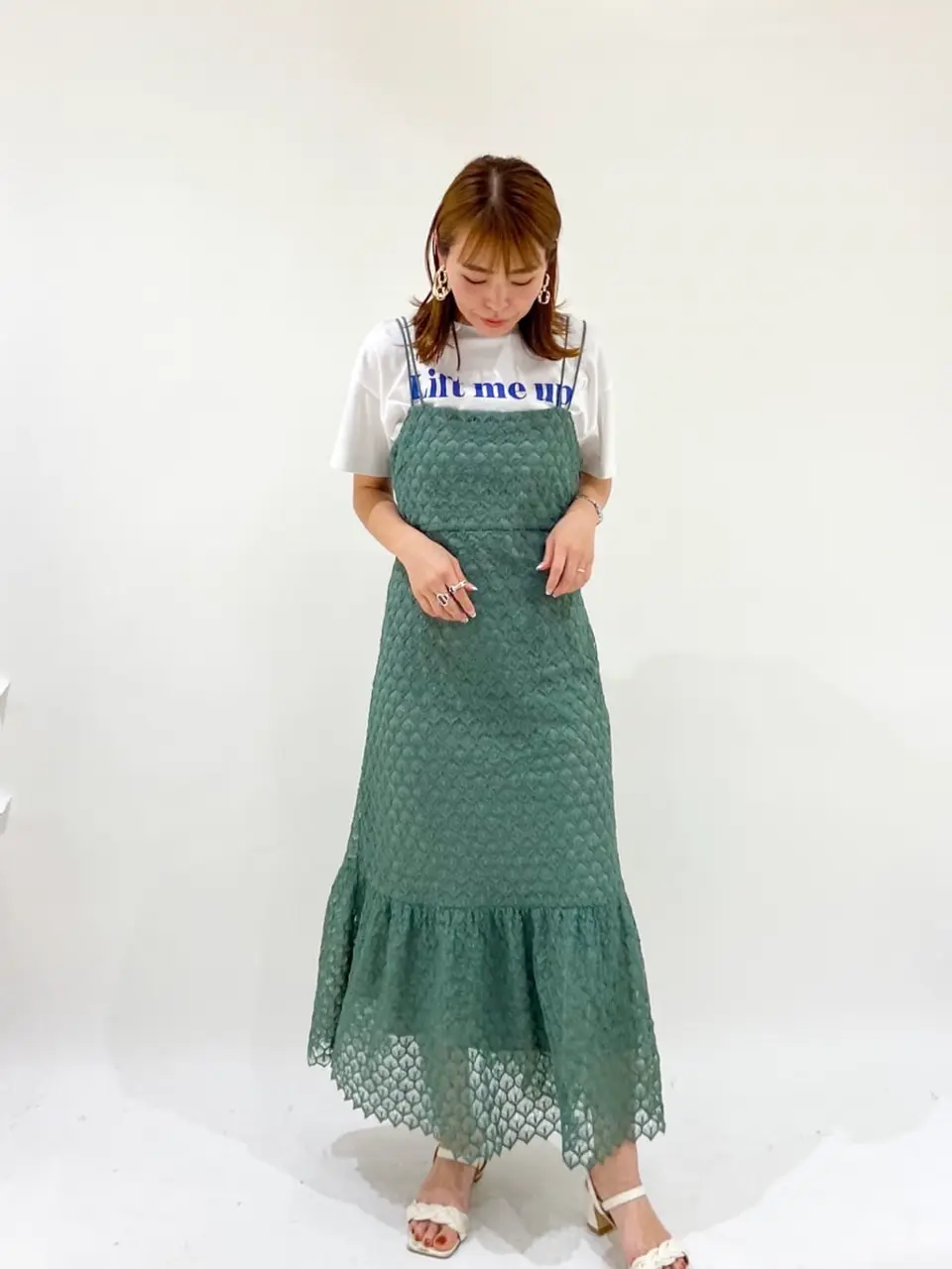 GRACE CONTINENTAL The Banquet 古川温子 コーディネート画像