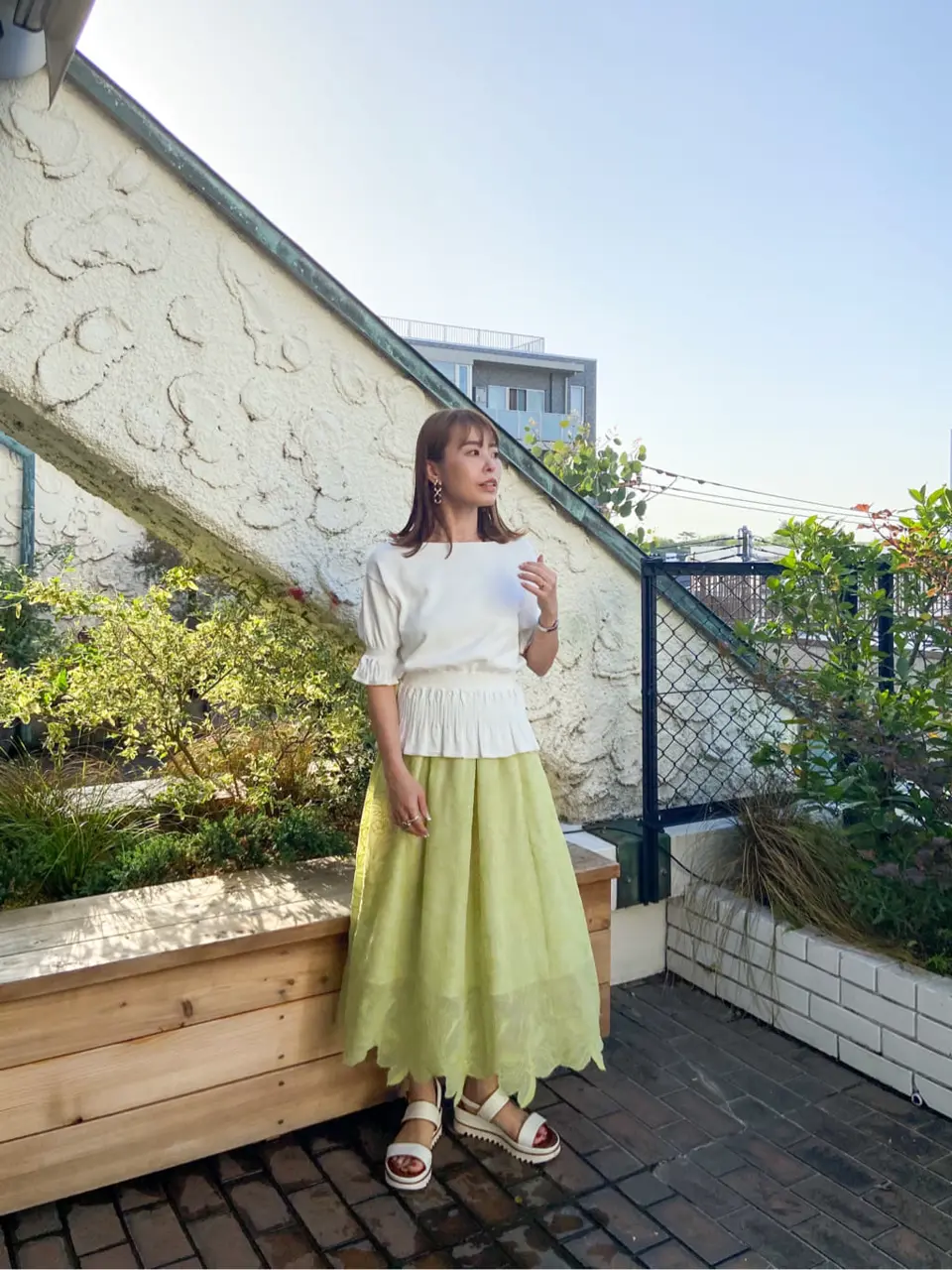 GRACE CONTINENTAL The Banquet 古川温子 コーディネート画像