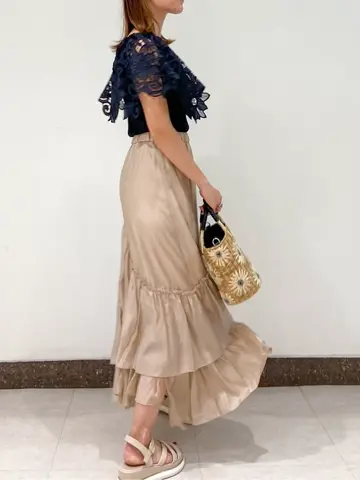 GRACE CONTINENTAL The Banquet 古川温子 コーディネート画像