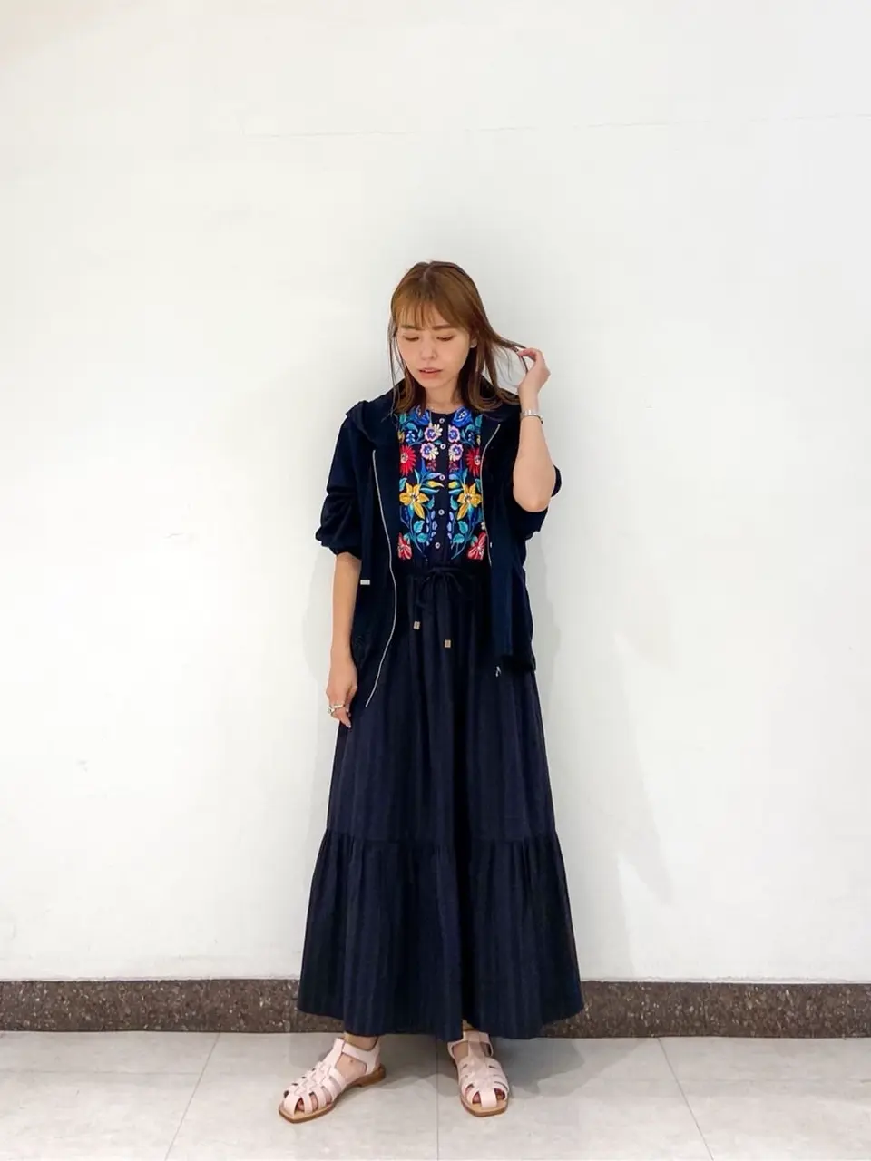  古川温子 コーディネート画像