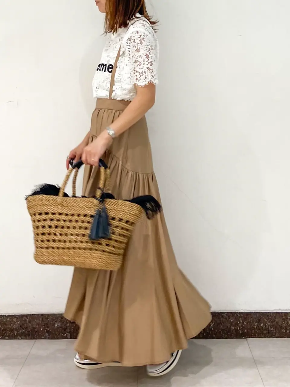 GRACE CONTINENTAL The Banquet 古川温子 コーディネート画像