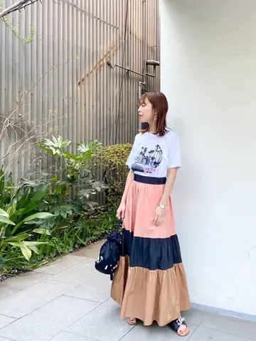 GRACE CONTINENTAL The Banquet 古川温子 コーディネート画像