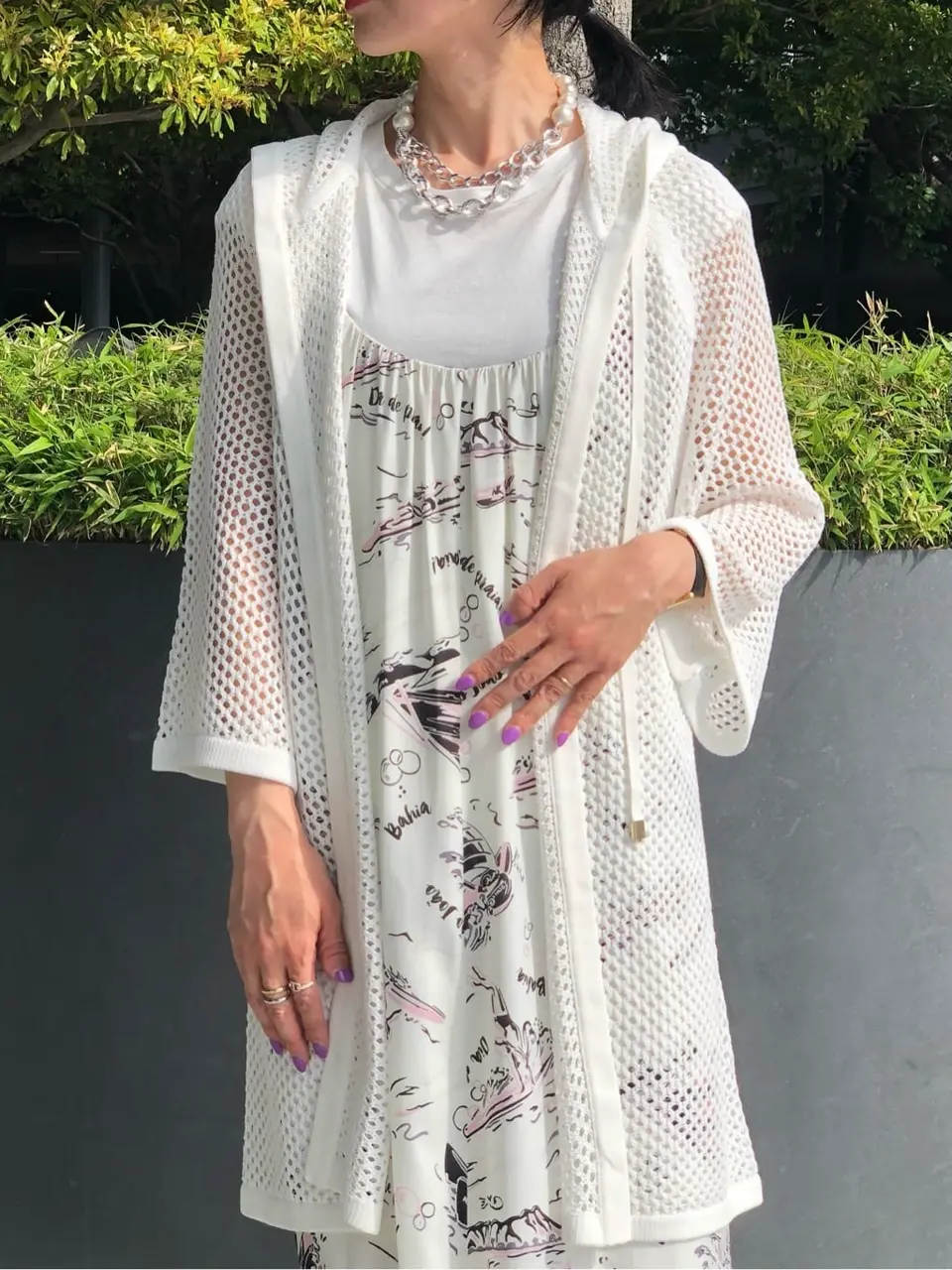 GRACE CONTINENTAL The Banquet 尾田亜沙美 コーディネート画像