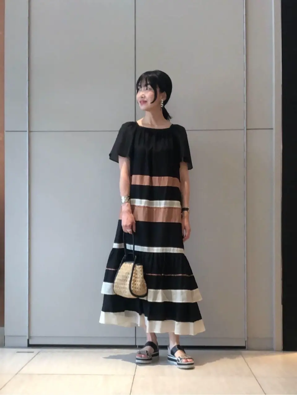 GRACE CONTINENTAL The Banquet 尾田亜沙美 コーディネート画像