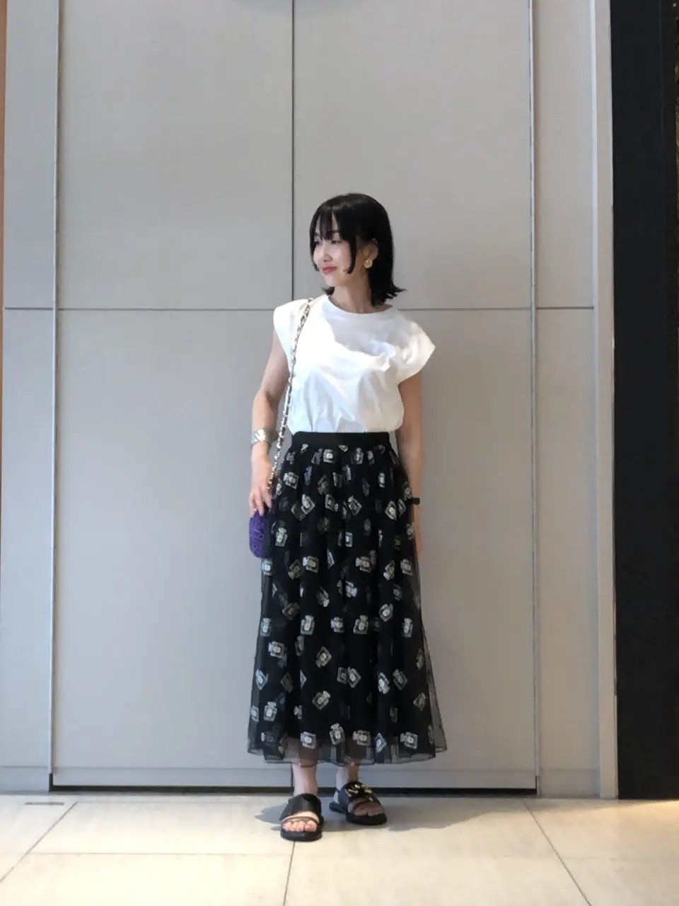 GRACE CONTINENTAL The Banquet 尾田亜沙美 コーディネート画像