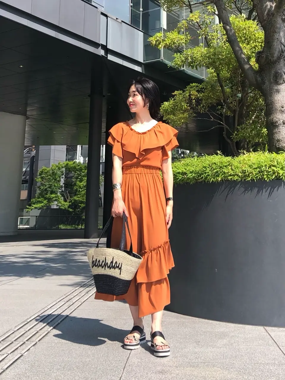 GRACE CONTINENTAL The Banquet 尾田亜沙美 コーディネート画像