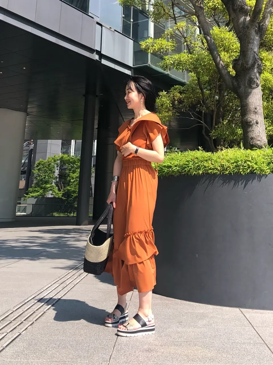 GRACE CONTINENTAL The Banquet 尾田亜沙美 コーディネート画像