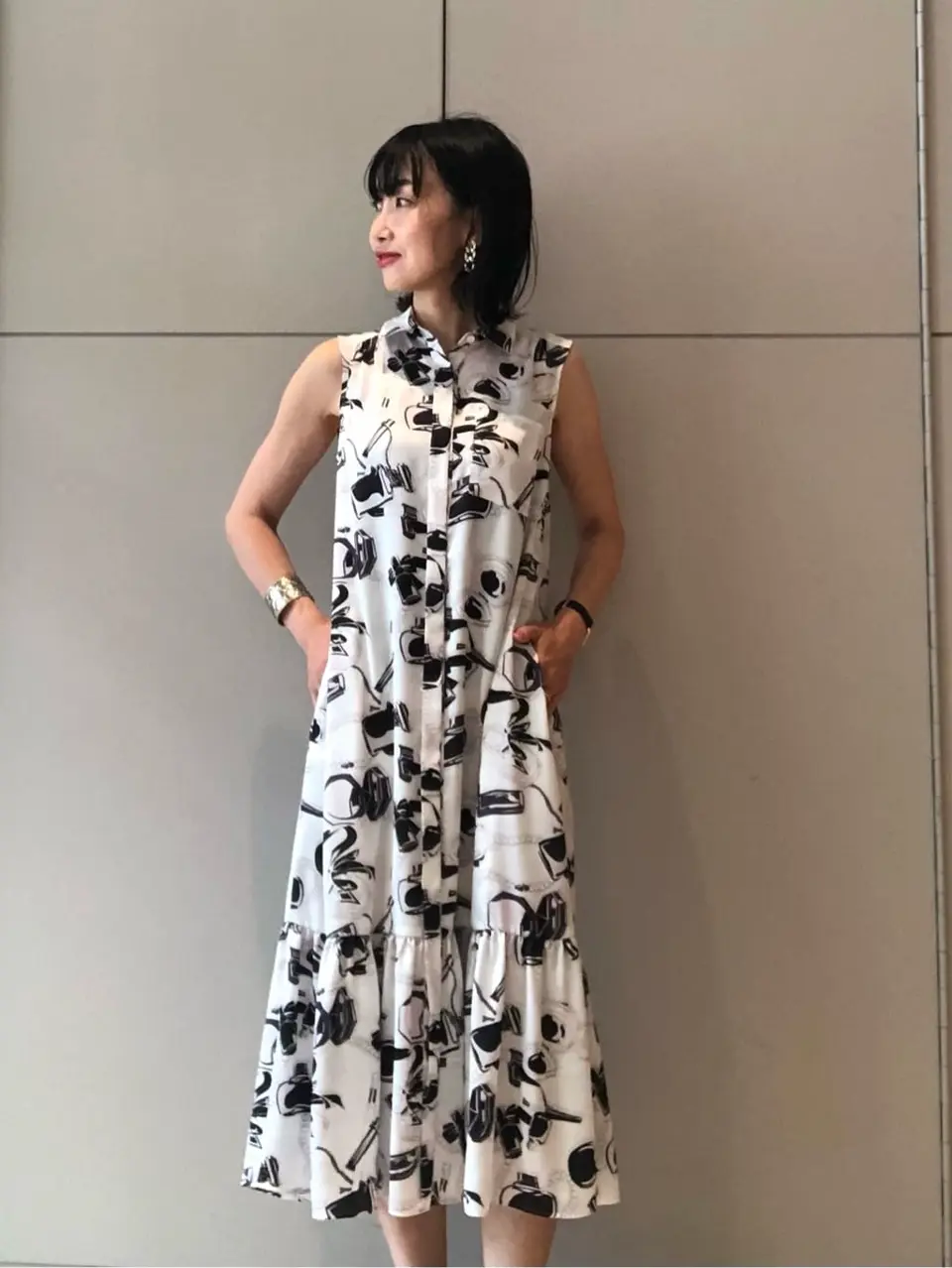 GRACE CONTINENTAL The Banquet 尾田亜沙美 コーディネート画像