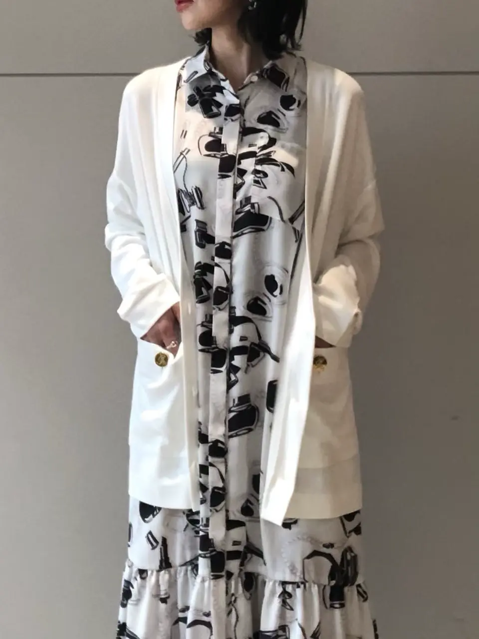 GRACE CONTINENTAL The Banquet 尾田亜沙美 コーディネート画像