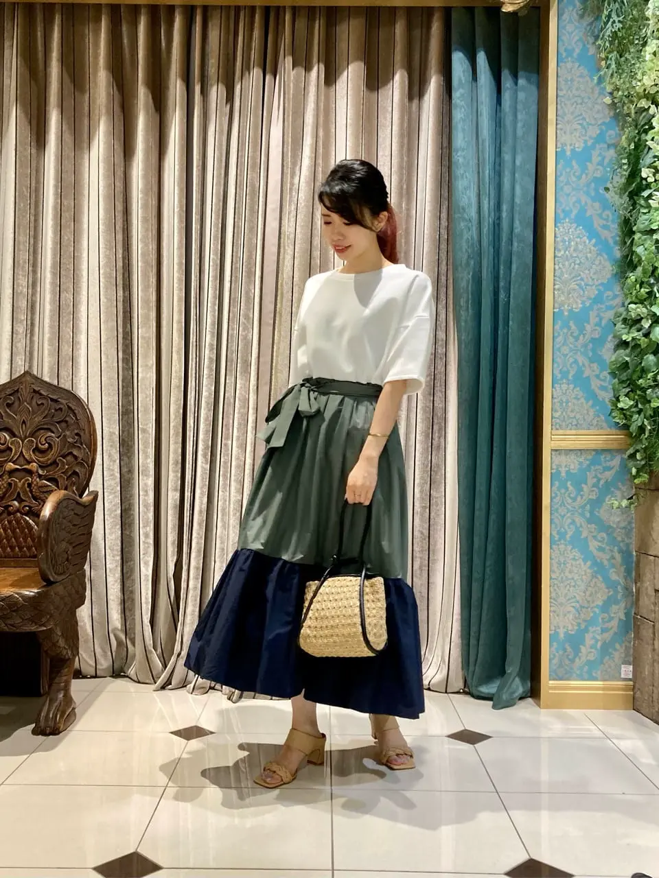 GRACE CONTINENTAL The Banquet FUKUSHIMA YURIE コーディネート画像