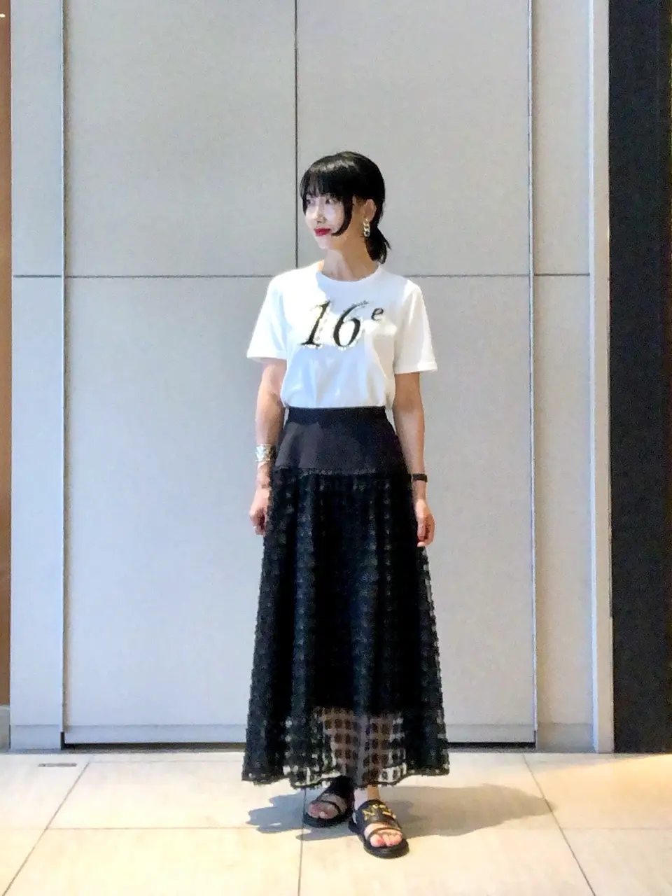 GRACE CONTINENTAL The Banquet 尾田亜沙美 コーディネート画像