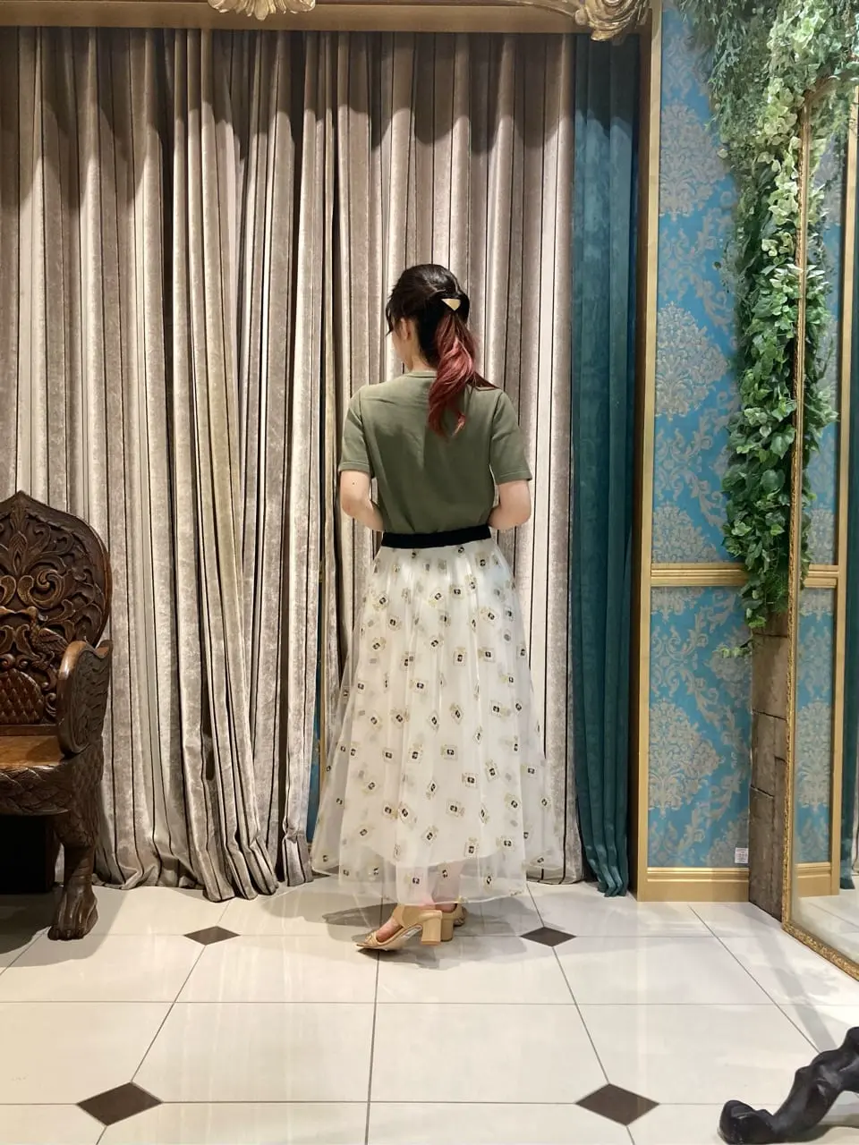 GRACE CONTINENTAL The Banquet FUKUSHIMA YURIE コーディネート画像