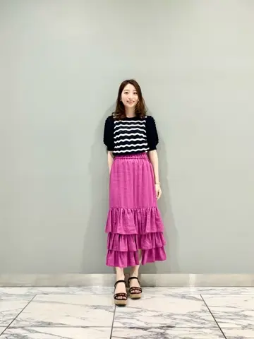 GRACE CONTINENTAL The Banquet eri コーディネート画像