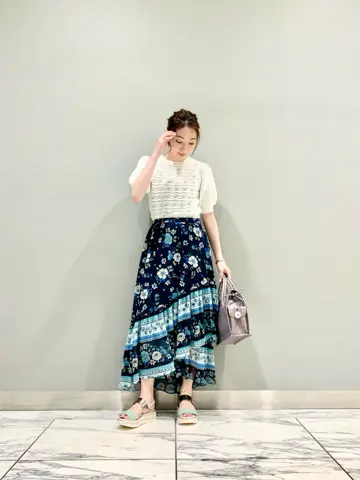 GRACE CONTINENTAL The Banquet eri コーディネート画像