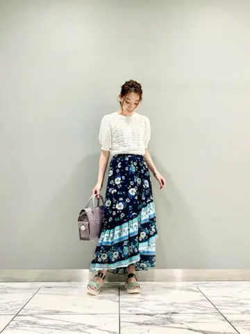 GRACE CONTINENTAL The Banquet eri コーディネート画像