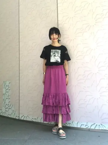 GRACE CONTINENTAL The Banquet 尾田亜沙美 コーディネート画像