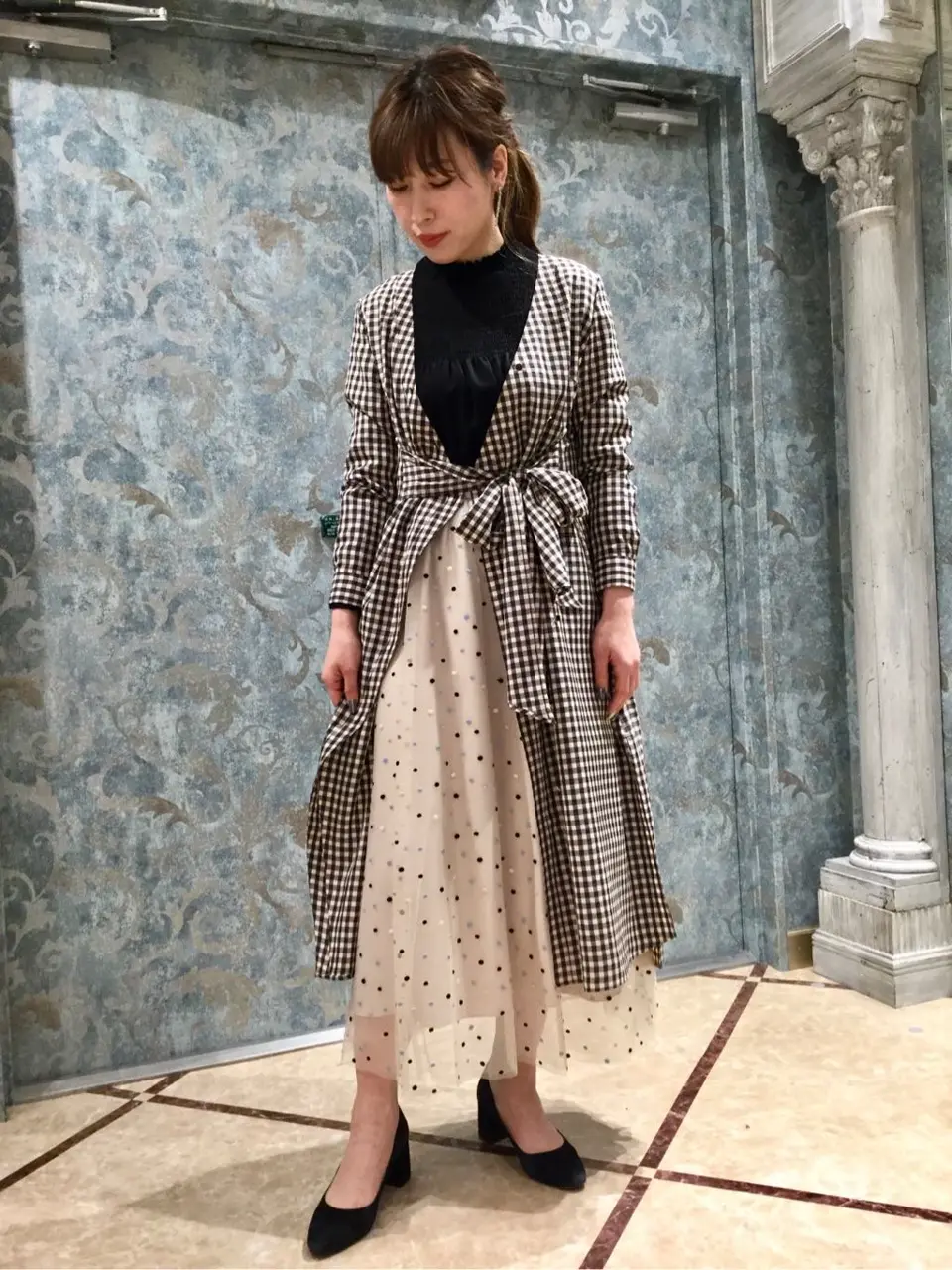 GRACE CONTINENTAL The Banquet 泉　智子 コーディネート画像