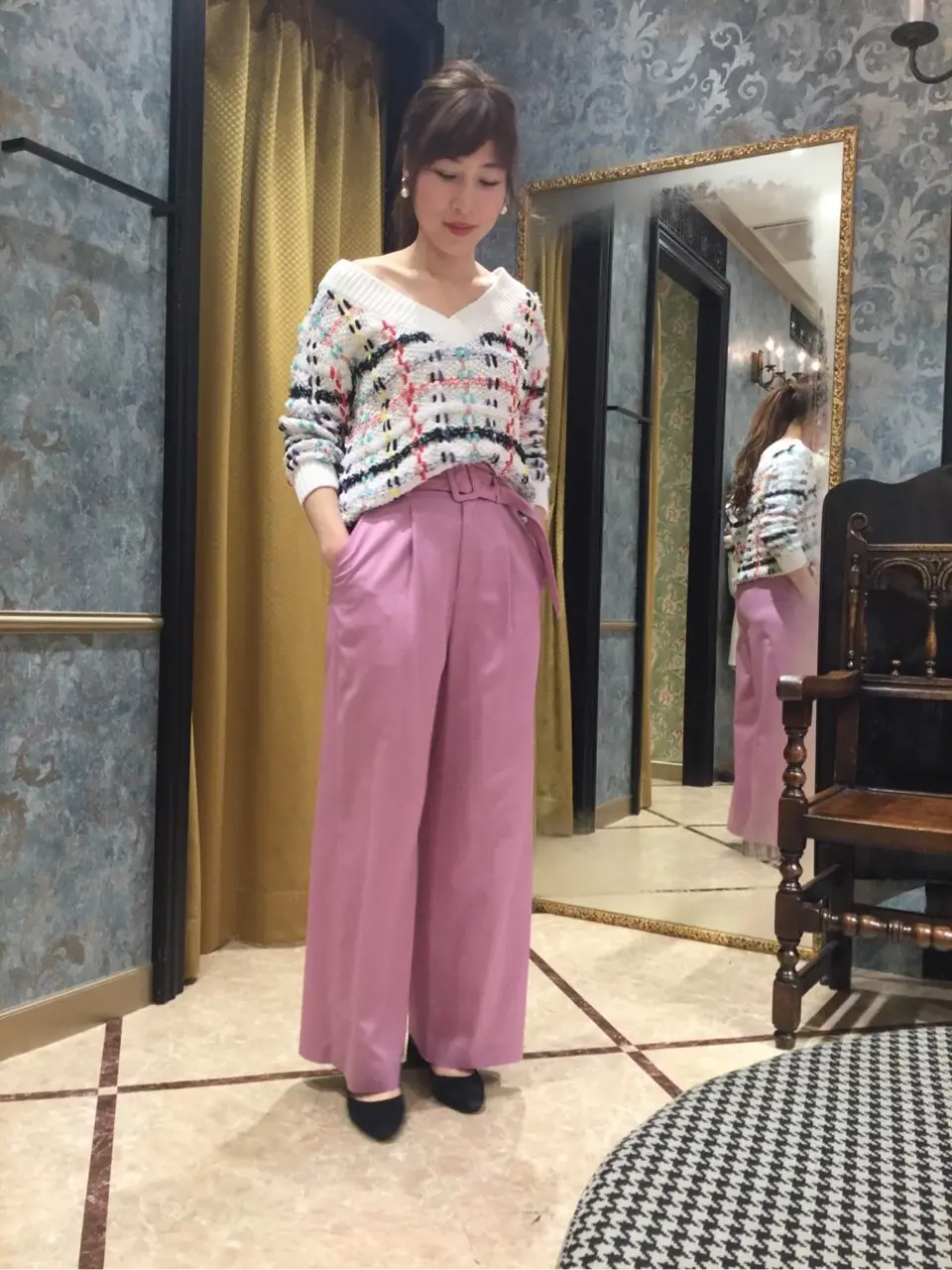 GRACE CONTINENTAL The Banquet 泉　智子 コーディネート画像