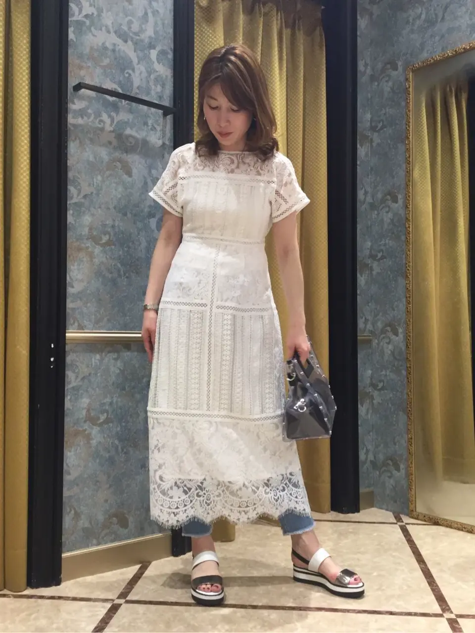 GRACE CONTINENTAL The Banquet 泉　智子 コーディネート画像