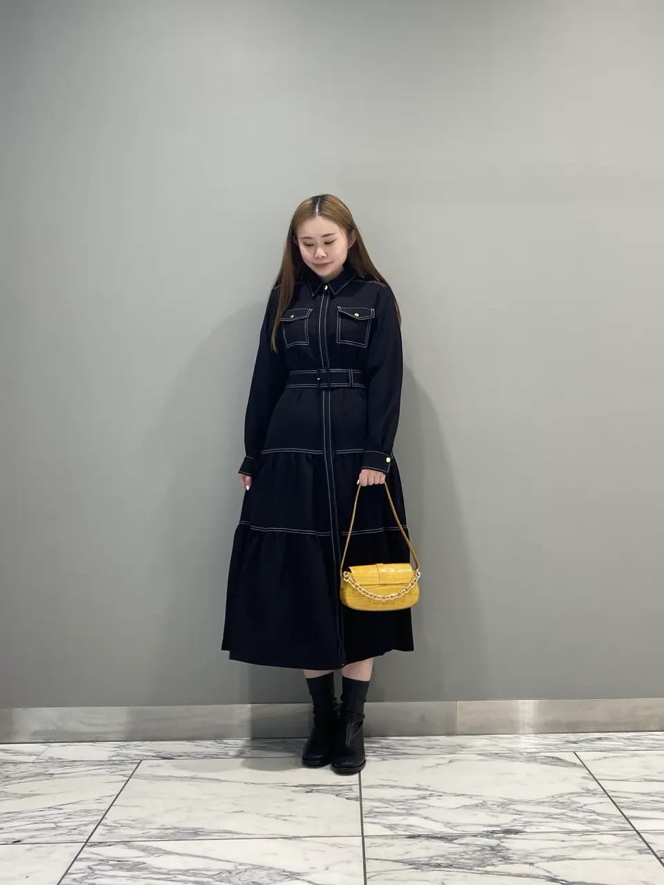  中根　里帆 コーディネート画像