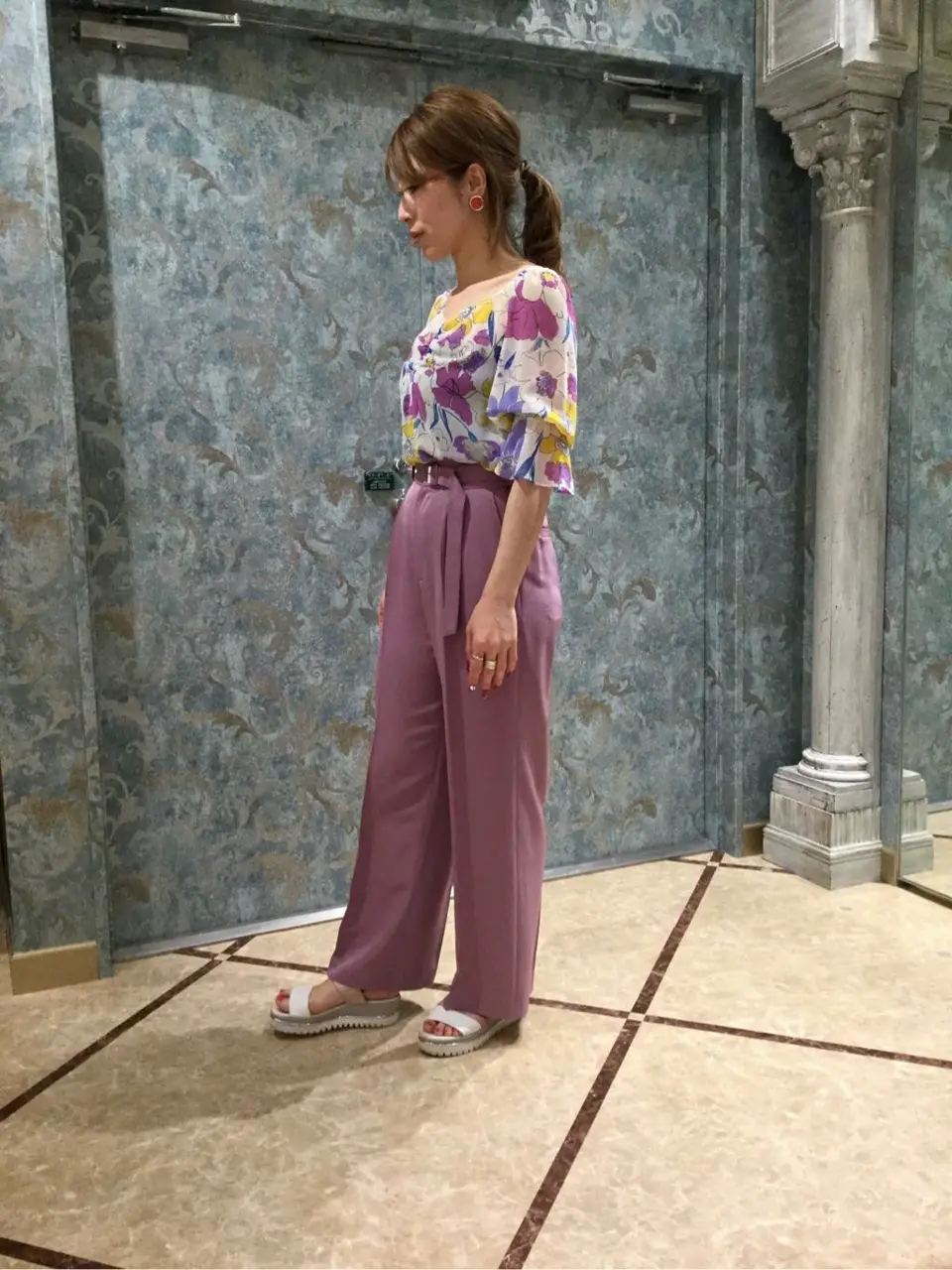 GRACE CONTINENTAL The Banquet 泉　智子 コーディネート画像