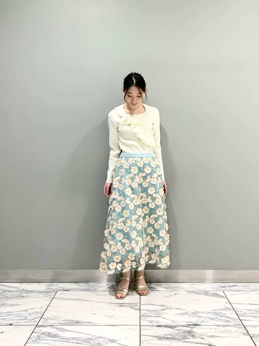 GRACE CONTINENTAL The Banquet eri コーディネート画像