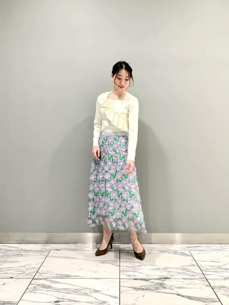 GRACE CONTINENTAL The Banquet eri コーディネート画像