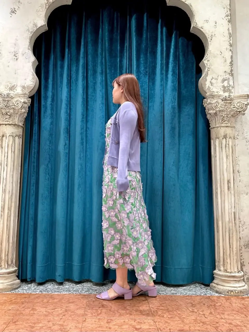 GRACE CONTINENTAL The Banquet 中根　里帆 コーディネート画像