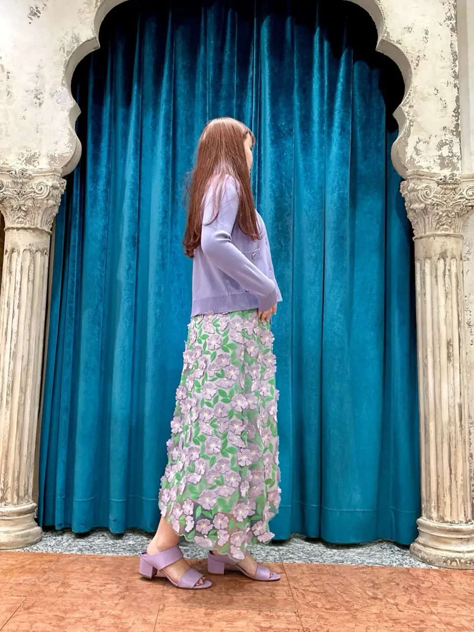 GRACE CONTINENTAL The Banquet 中根　里帆 コーディネート画像