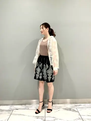 GRACE CONTINENTAL The Banquet eri コーディネート画像